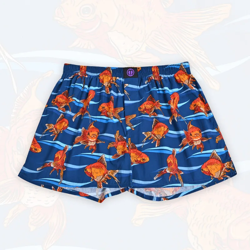 Goldfish Underwear Women Pattern Cotton Comfortable Breathable Shorts For Home Leisure Korean Style Pajama Shorts