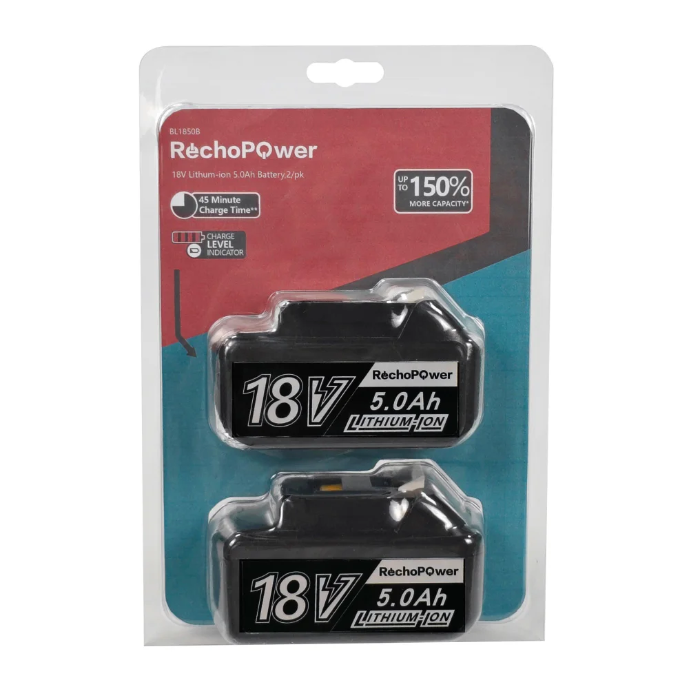 

RechoPower manufacturer direct KC certificate Replacemen for Makita electric tools to replace 18V lithium-ion batteries 4/5/6Ah