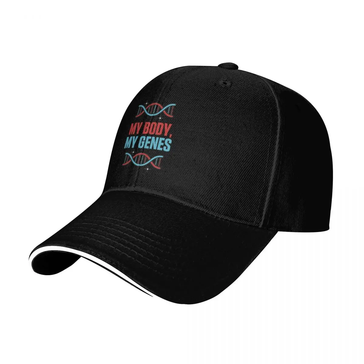 My Body My Genes Medical Rights Freedom Fighter Baseball Cap Men Women Casual Summer Sport Sun Cap