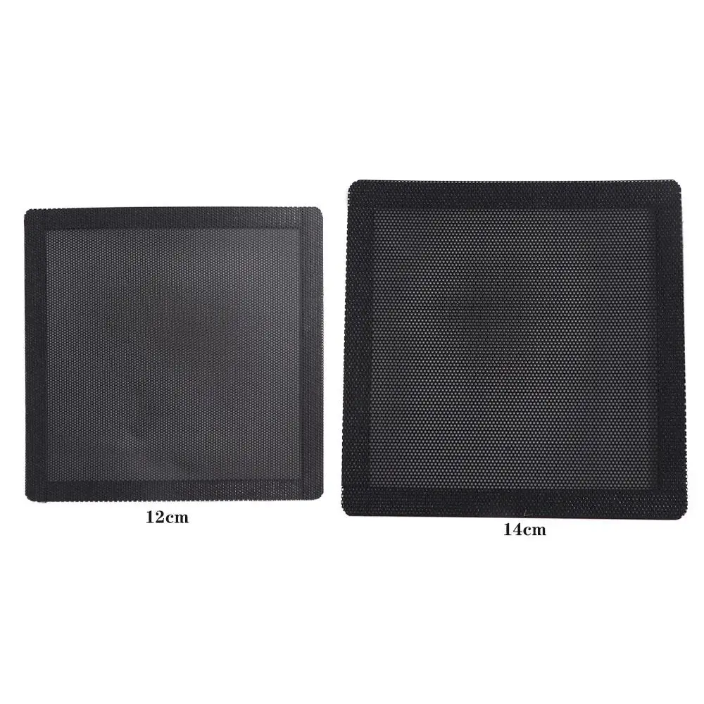 12x12CM 14x14CM 12x24CM Magnetische Computer Fall Horn Net PC Fall Lüfter staub Filter Mesh Computer Schutz Abdeckung