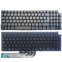 Teclado para ordenador portátil ruso/EE. UU./Reino Unido/español/latino/francés para DELL Inspiron 15-5502 5509 5505 5510 5590 5591 5598 5593 5584 3501 3505