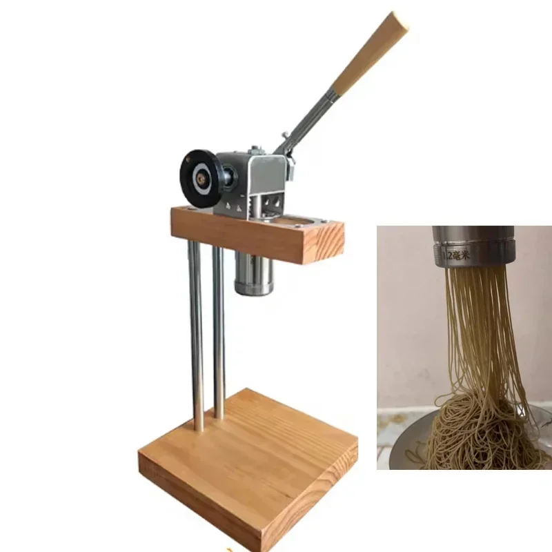 

Hand Operation Gelato Noodles Spaghetti Shape Ice Cream Press Tool Japanese Snack Mont Blanc Ice Cream Making Machine