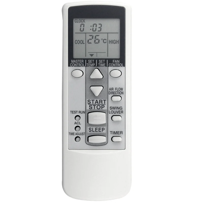 【HOT-SELL】Fujitsu 에어컨 AR-DJ8 DJ18 DJ19 DJ20 DL2 DL15 PV423 HJ1용 A/C 리모컨 교체