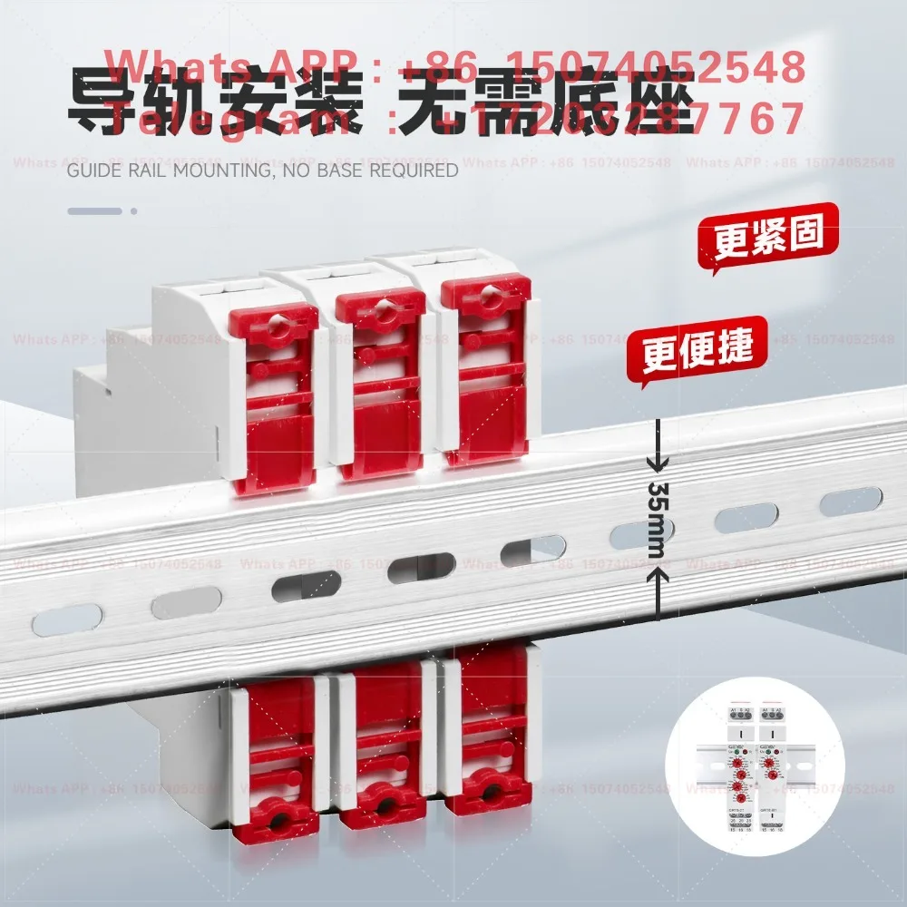 GRT8-M Multifunction Timer Relay 220V DC24V On Off Delay Disconnect