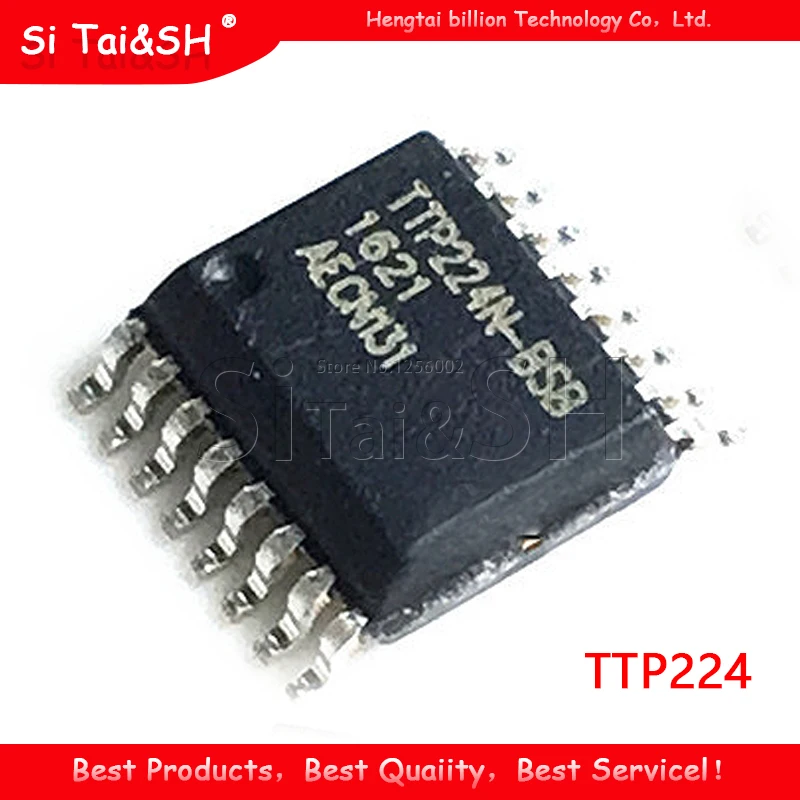 10PCS TTP224-BSB SSOP-16 TTP224 SSOP TTP224N-BSB TTP224N SMD