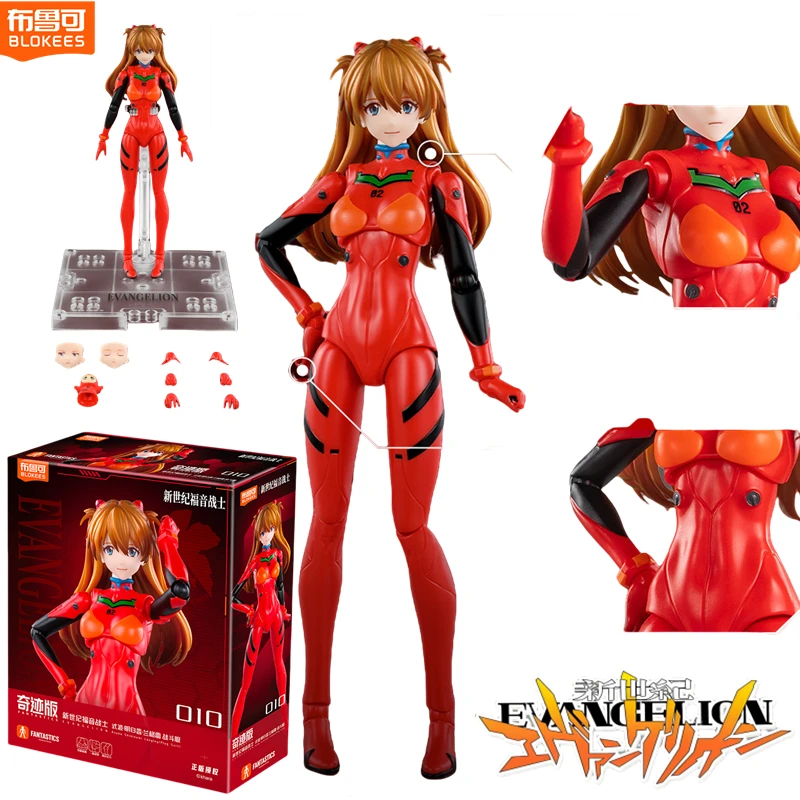 

БЛОКИ ВЕАНГУЕЦИЯ EVA-02 NEON GENESIS NERV ‌ Фигурка AYANAMI Joint Mobility Asuka Langley Soryu Battle Suit Собранные игрушки