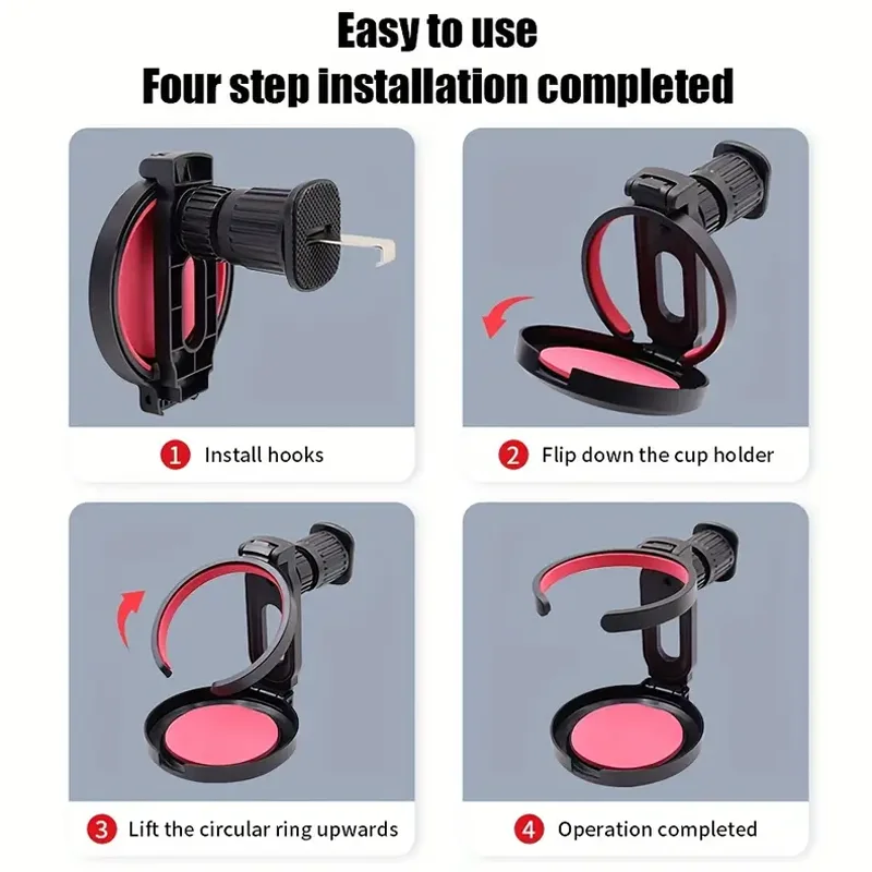 Car water cup bracket Foldable - огляд і ціна Golf Equipment Holder