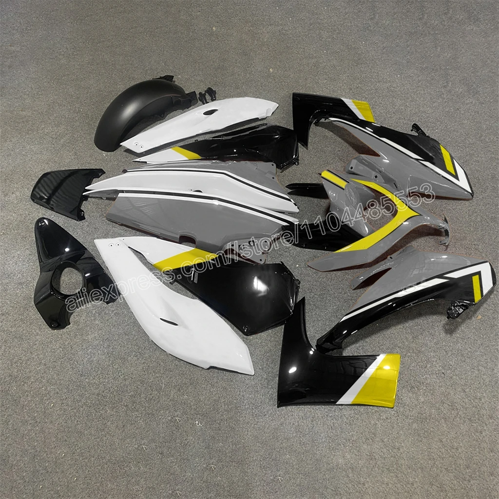 ABS Fairings Kit صالح لياماها سكوتر T-Max 500 2008 2009 2010 2011 TMAX500 هيكل السيارة مجموعة مخصصة