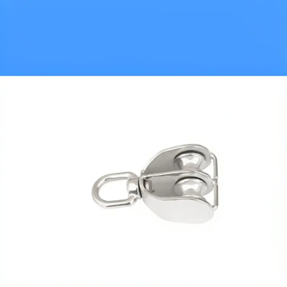 Stainless Steel U Groove Pulley Block Single Double Sheave For Taihua Wire Rope Lifting Traction Effortless Loading Tool