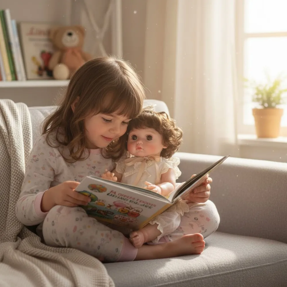 Cloveray, muñeca bebé Reborn realista Kawaii Original de 18 pulgadas, muñeca de vinilo suave súper bonita, juguete hecho a mano de alta calidad, regalos de navidad para niños