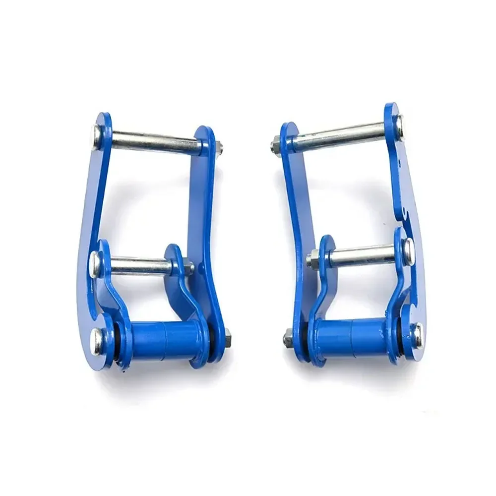 

2pcs Comfort Double Shackle Suspension Leaf Spring Rear Comfort Double G-Shackles Fit For Toyota Hilux REVO 2015+