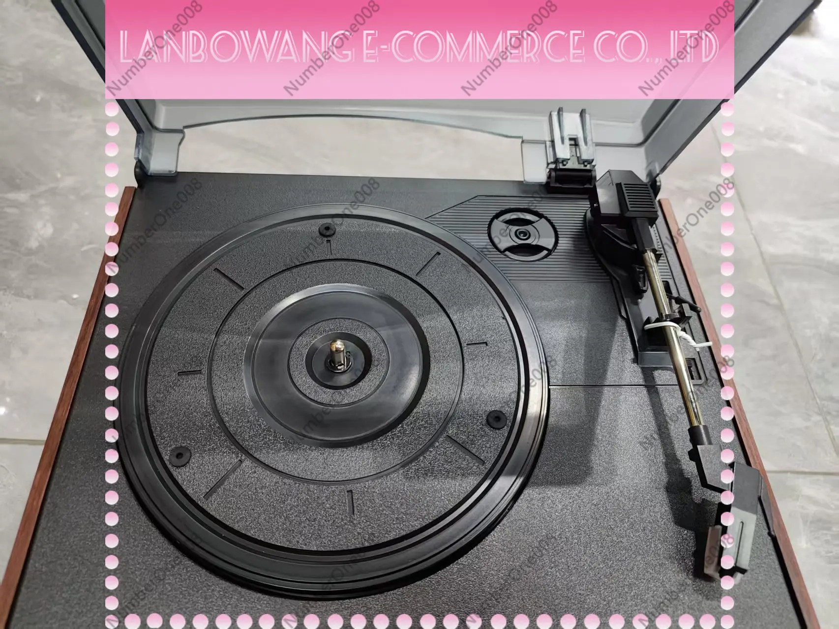 Retro Bluetooth Record Player 3-in-1, All-in-One Turntable System with CD Cassette Player, Vintage Stereo Sound System for Home