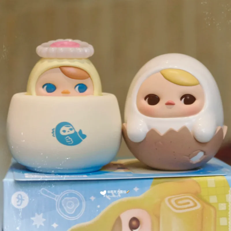 

Genuine Pop Mart Pucky Egg Beanie Series Blind Box Kawaii Anime Figure Toy Doll Surprise Mystery Box Girls Customized Toy Gift