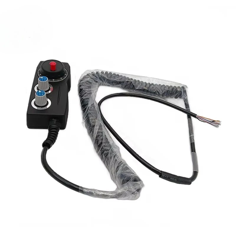 Electronic Handwheel 4 6 Axis Pulse Generator 100PPR 5V DC MPG for CNC Machine PLC System