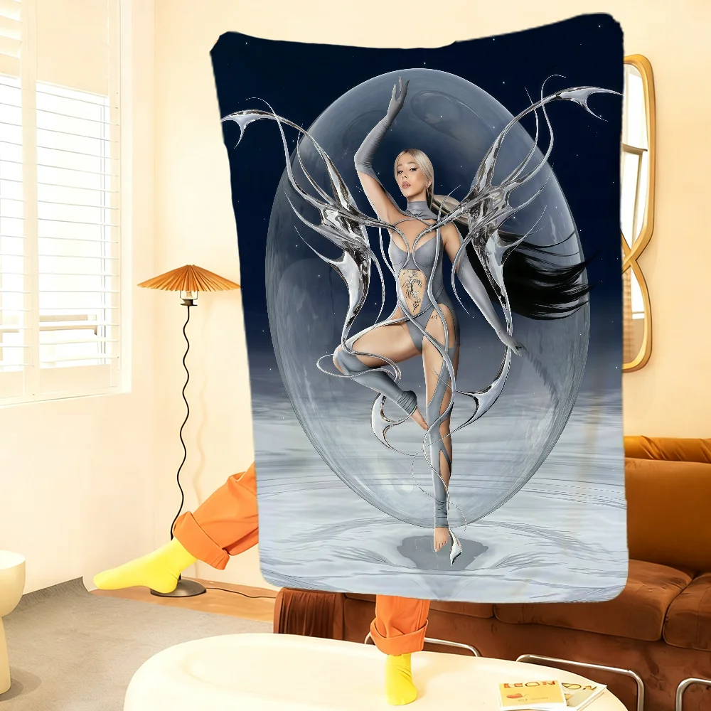 D-Dragon Lola El-L Singer Blanket Throw Super Cosy Plush Living Room Sofa Couch Childish Birthday Gifts