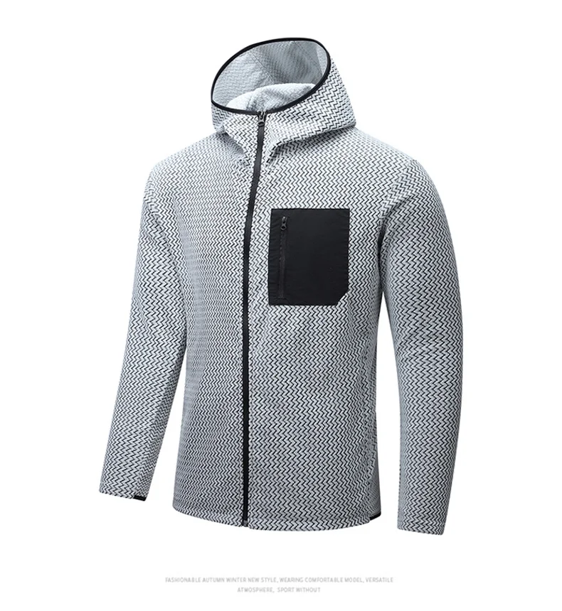 Neue Herren-Wanderjacken Outdoor-Camping-Fleecejacken mit Reißverschlusstaschen Taktische Arbeitsjacken Überzieherjacken – Detail 7