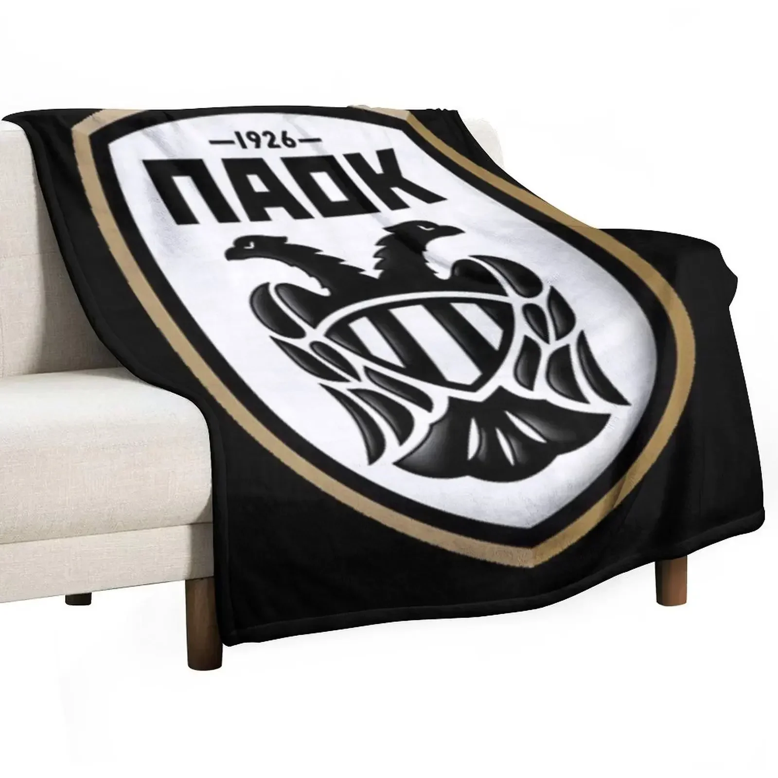 

PAOK Throw Blanket Travel Soft Beds Blankets