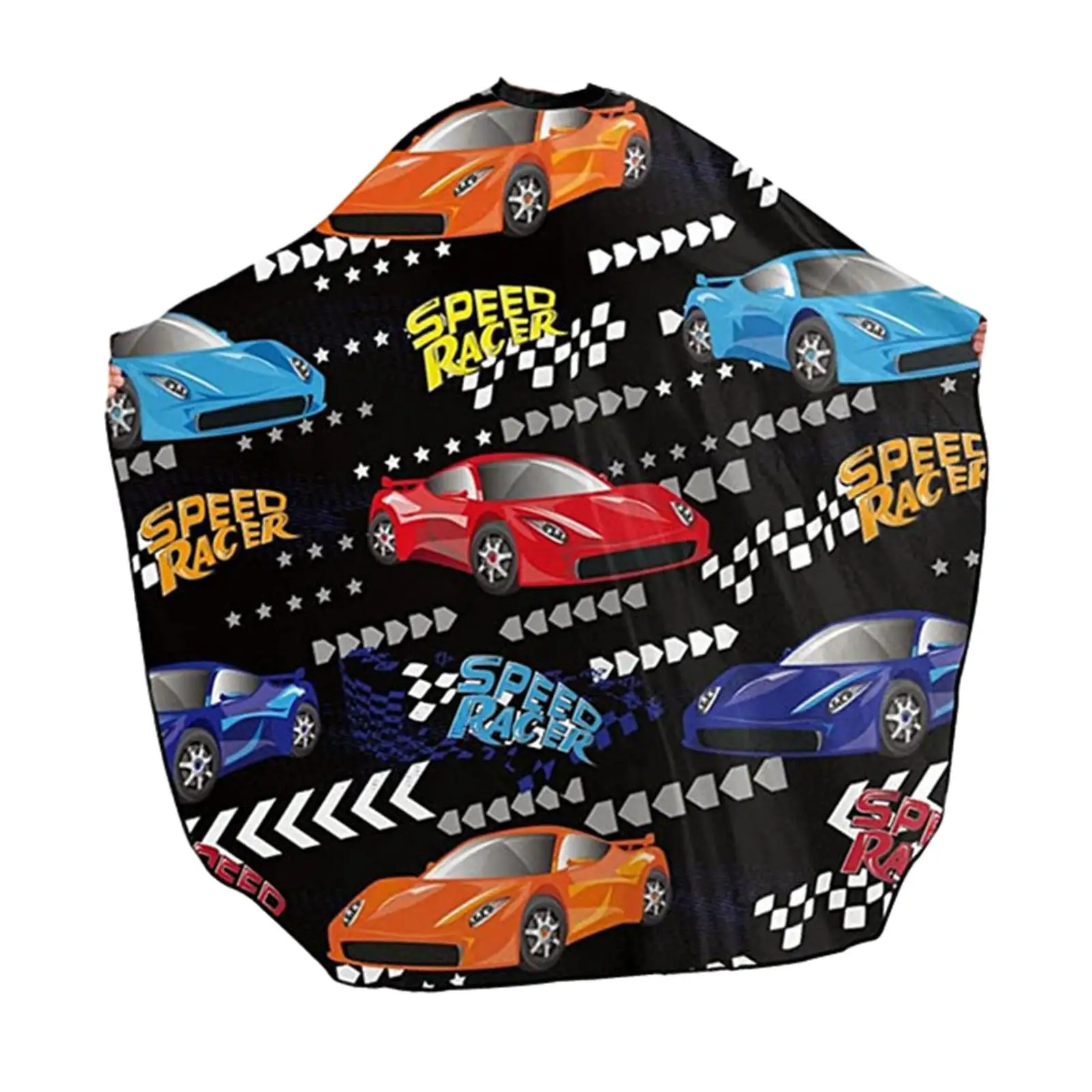 Child Hair Cutting Cape Reusable Cartoon Barber Accessories Professional Hair