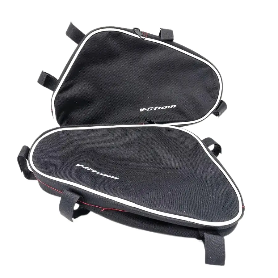 

2PCS Motorcycle Crash Bar Tool Bag Pack Waterproof for Suzuki Vstrom 650 1000 Dl