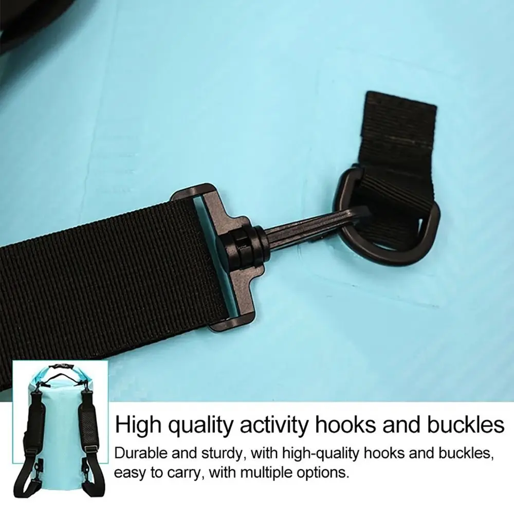 새로운 섬유 방수 드라이 백 10L 핸들 자루 비치 백 버킷 배낭 표류