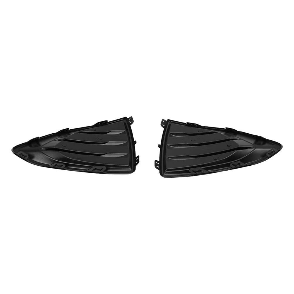 

Front Bumper Trim Fog Light Covers Perfect Match Stable Reliability Front Left And Right Front Bumper Fog Light Cover