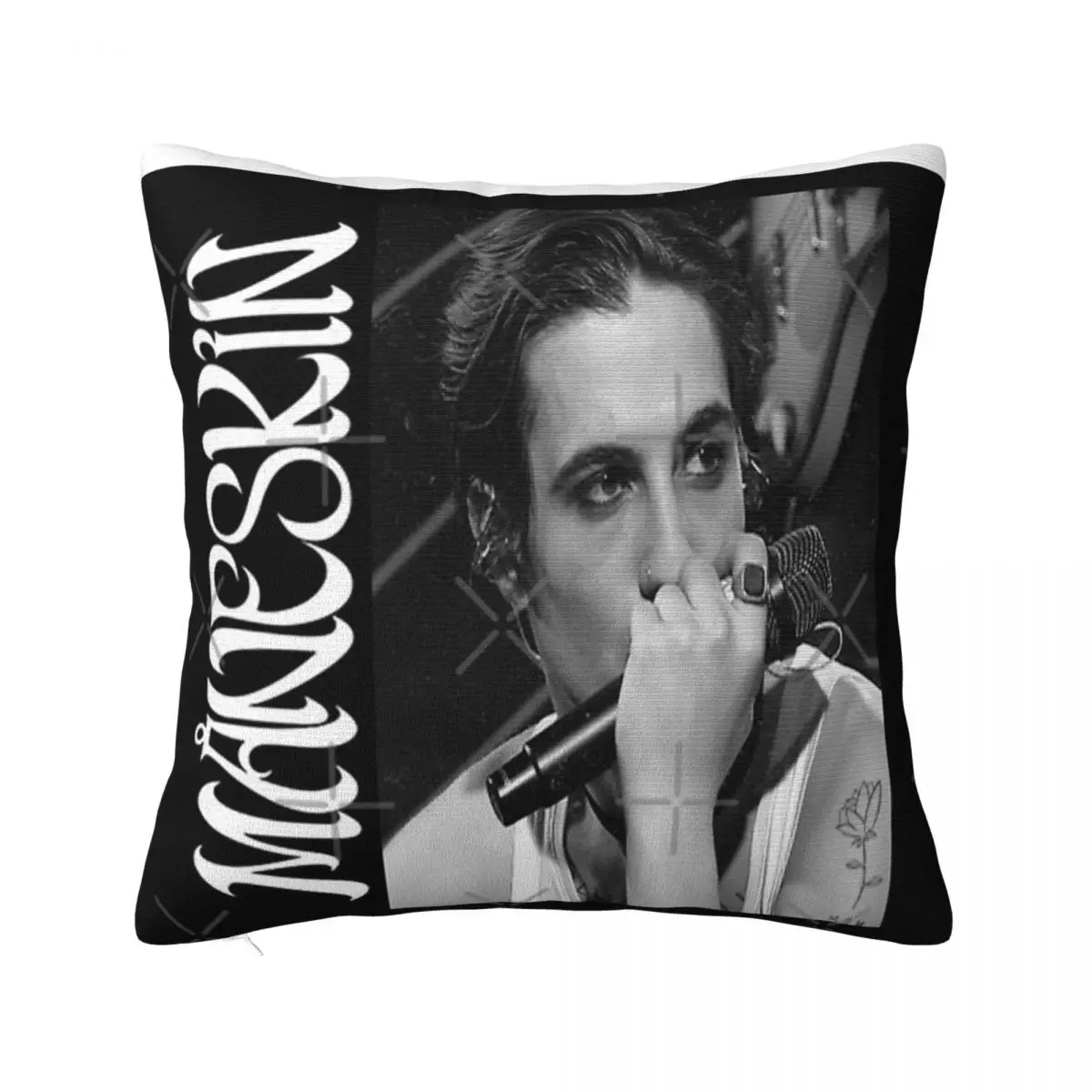 Damiano David Maneskin 2 Cushion Decorative Pillows Decorative Pillowcase Pillow Case Pillow Cover