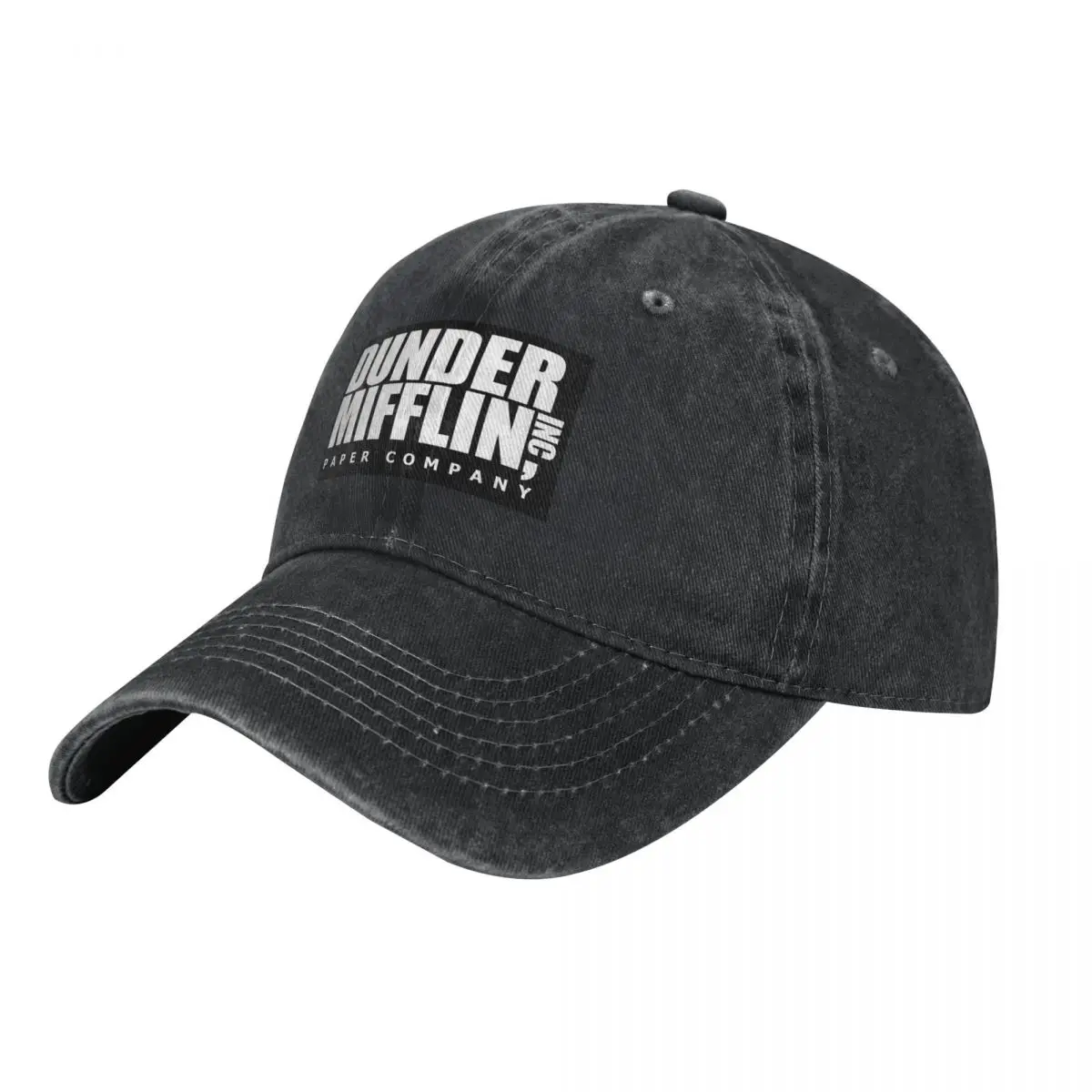 Dunder Mifflin The Office Paper Company Baseball Cap Vintage Hood Rugby Women's Beach Outlet Men's