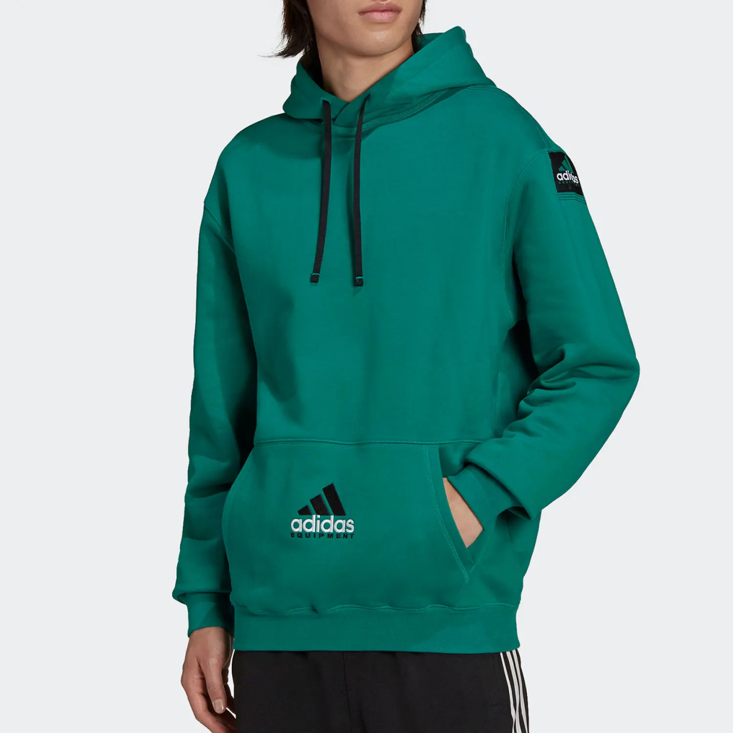 

Оригинальная мужская повседневная толстовка с капюшоном Adidas Clover EQT HG8089