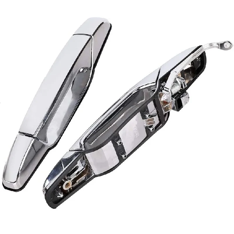 4pcs Chrome Car Outer Exterior Door Handles for Tahoe GMC Yukon Sierra Denali 2007-2013 Front Rear Left Right Door Handle