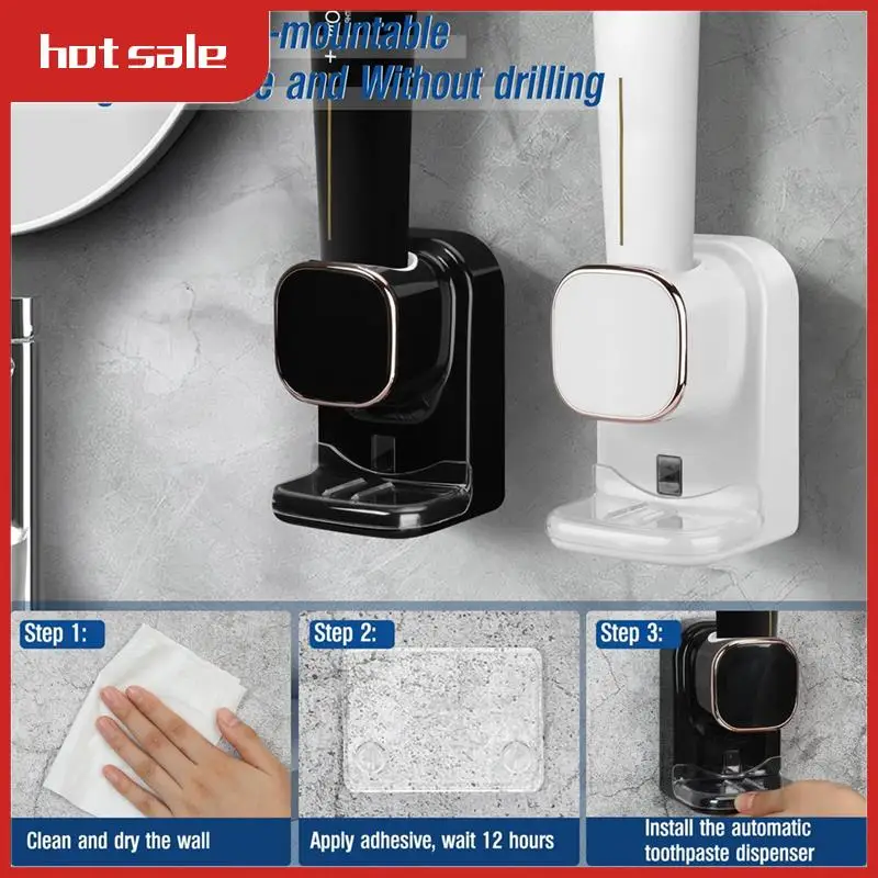 

A57M-Automatic Toothpaste Dispenser Toothpaste Dispenser For Electric Toothpaste Dispenser Wall Mounted For Bathroom