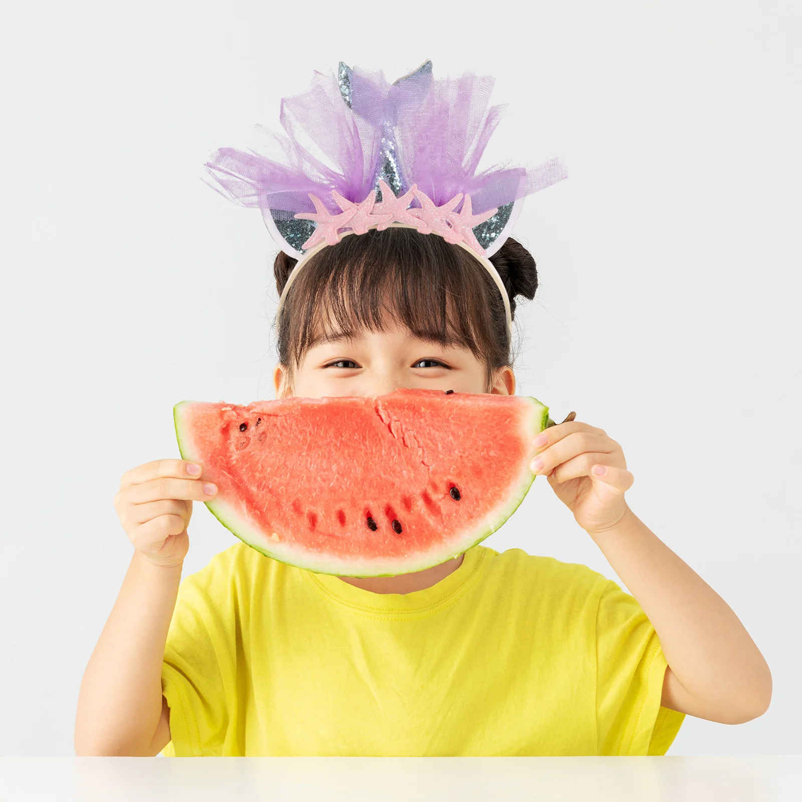 

Glitter Hoops Mesh Kids Hair Bands Party Decorations Lightweight Comfortable Eye-Catching Costume Carnival Christmas Party