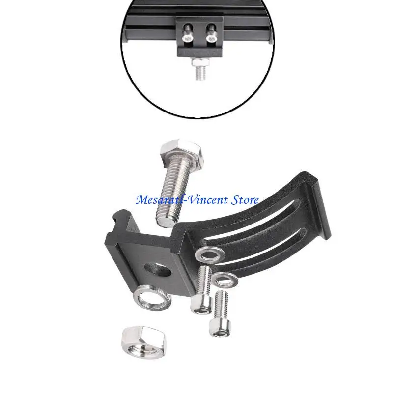 A70F Off Road Car LED Light Bar Mounting Bracket Universal SUV Auto Rack Work Lamp