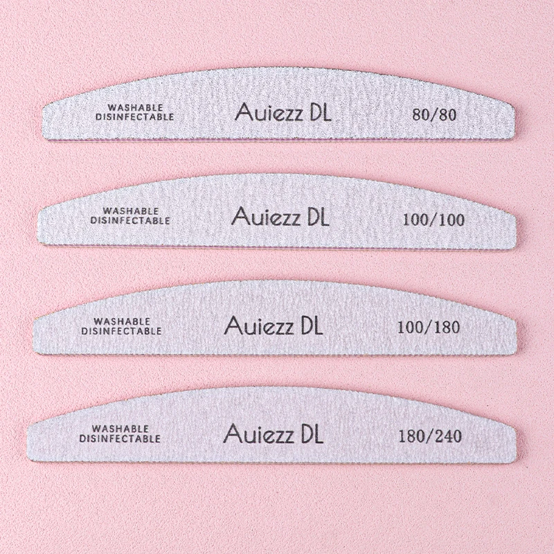 Picture 6: 5/10Pcs Professional Nail Art Files Thick Sandpaper Emery Board Grey Buffing Block Manicure Tools for Polishing Sanding Tool