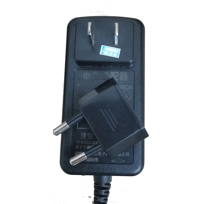 المكنسة الكهربائية اللاسلكية الأصلية المحمولة FC6723 محول الطاقة ZD12D 250050 كابل شاحن بقابس الولايات المتحدة + الاتحاد الأوروبي 25V500mA