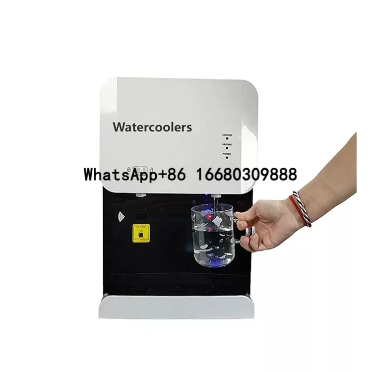 desktop water drink machine Ice Compressor Contactless Hands-free Sensor-activated water cooler Water Dispenser