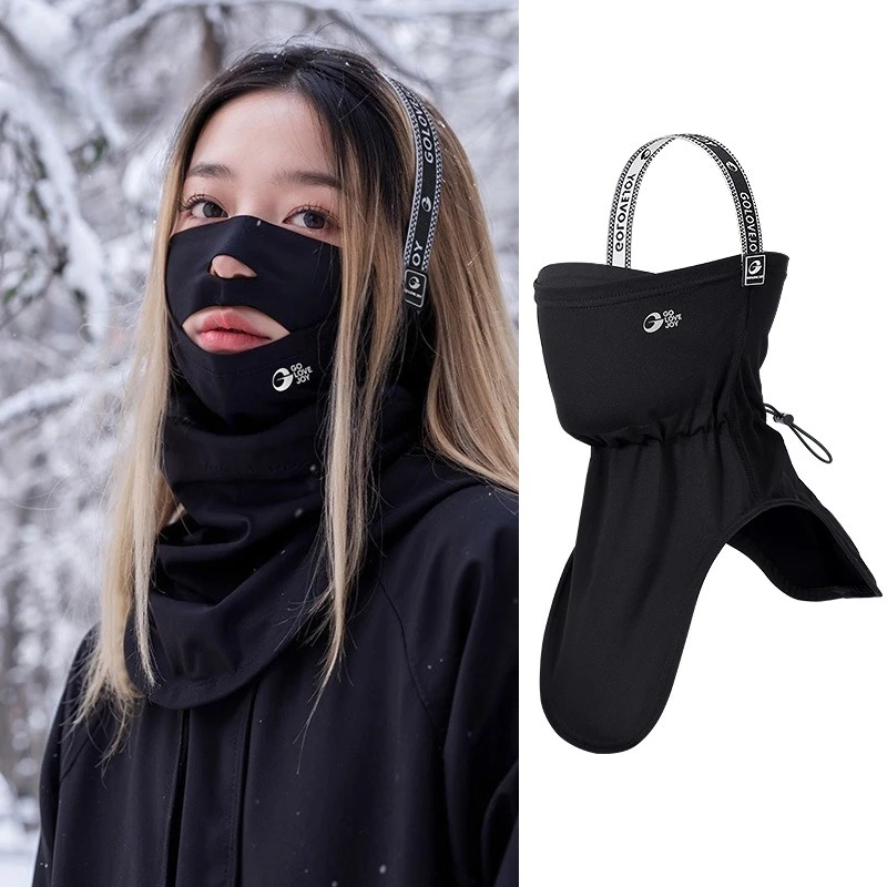 

Ski Face Mask Fleece Lined Quick Dry Windproof Warm Neck Gaiter Men Women Cycling Running Snowboard Headwear Full Face Cover