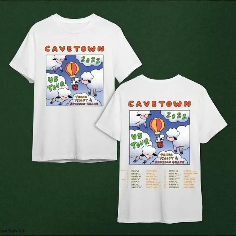 2 SIDES CaveTown tour dates T Shirt Music 2022