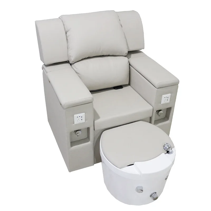 

Best-selling Electric Nail Salon Sofa, High-end Foot Massage Chair, Custom-made Salon Furniture for Beauty and Nail Salons