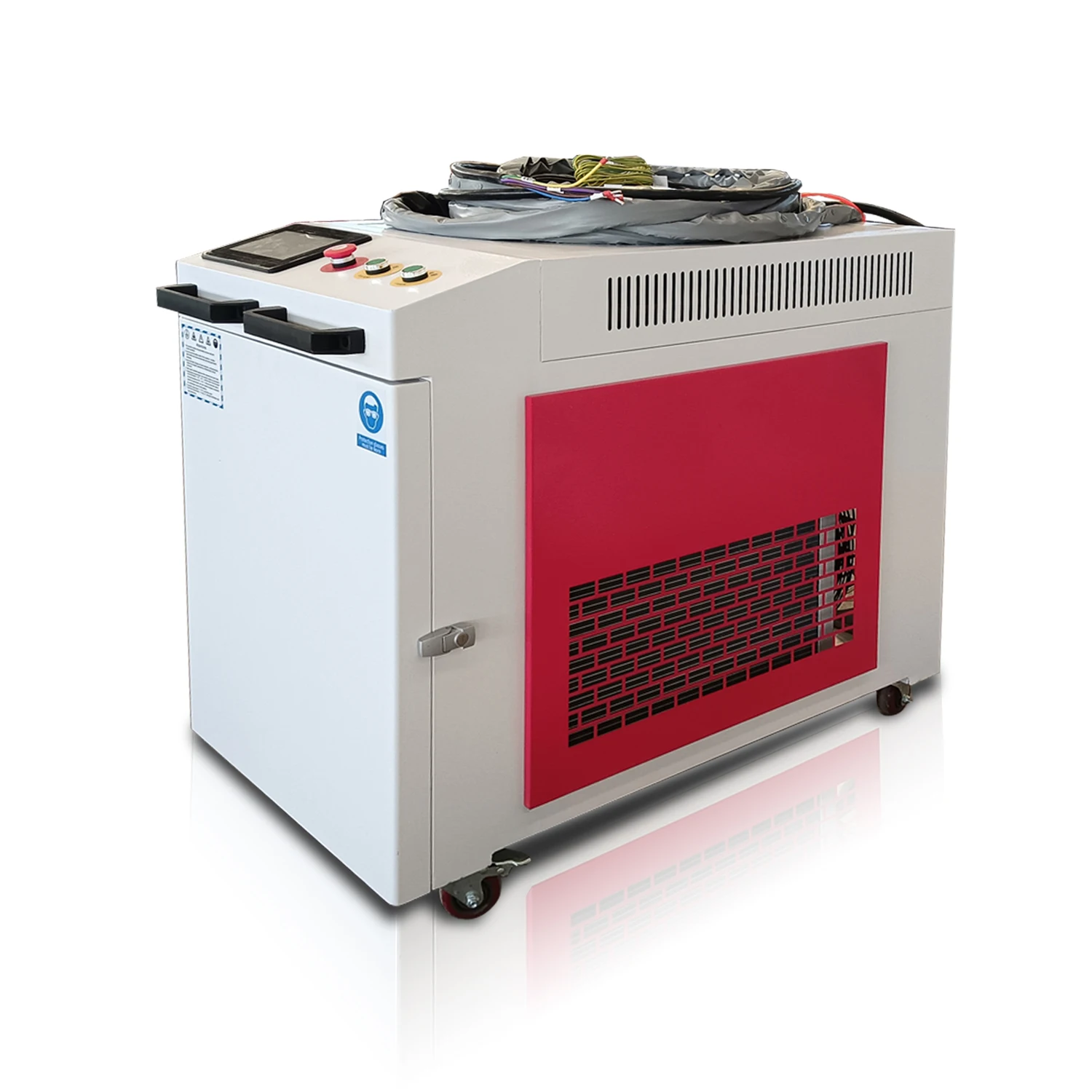

1000W 1500W 2000W Raycus Handheld Laser Welding Machine with S&A Water Chiller Chaoqiang Weiye Welder Gun and Wire Feeder