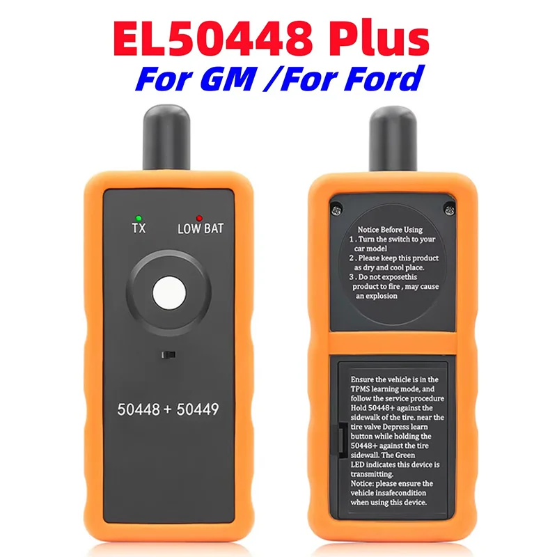 Car Tire Presure Monitor Sensor Reset Tool EL-50448&EL-50449  2in1 Auto TPMS Activation Tool Car Accessories