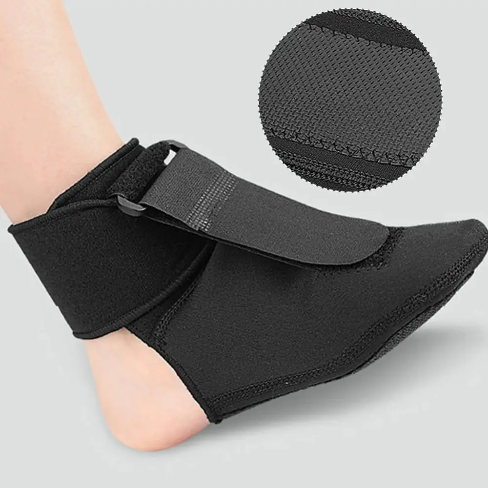 Kompressions-Plantarfasziitis-Schiene-Socke, verstellbar, atmungsaktiv, dorsale Fußheber-Orthese, komfortabel, hautfreundlich – Detail 4