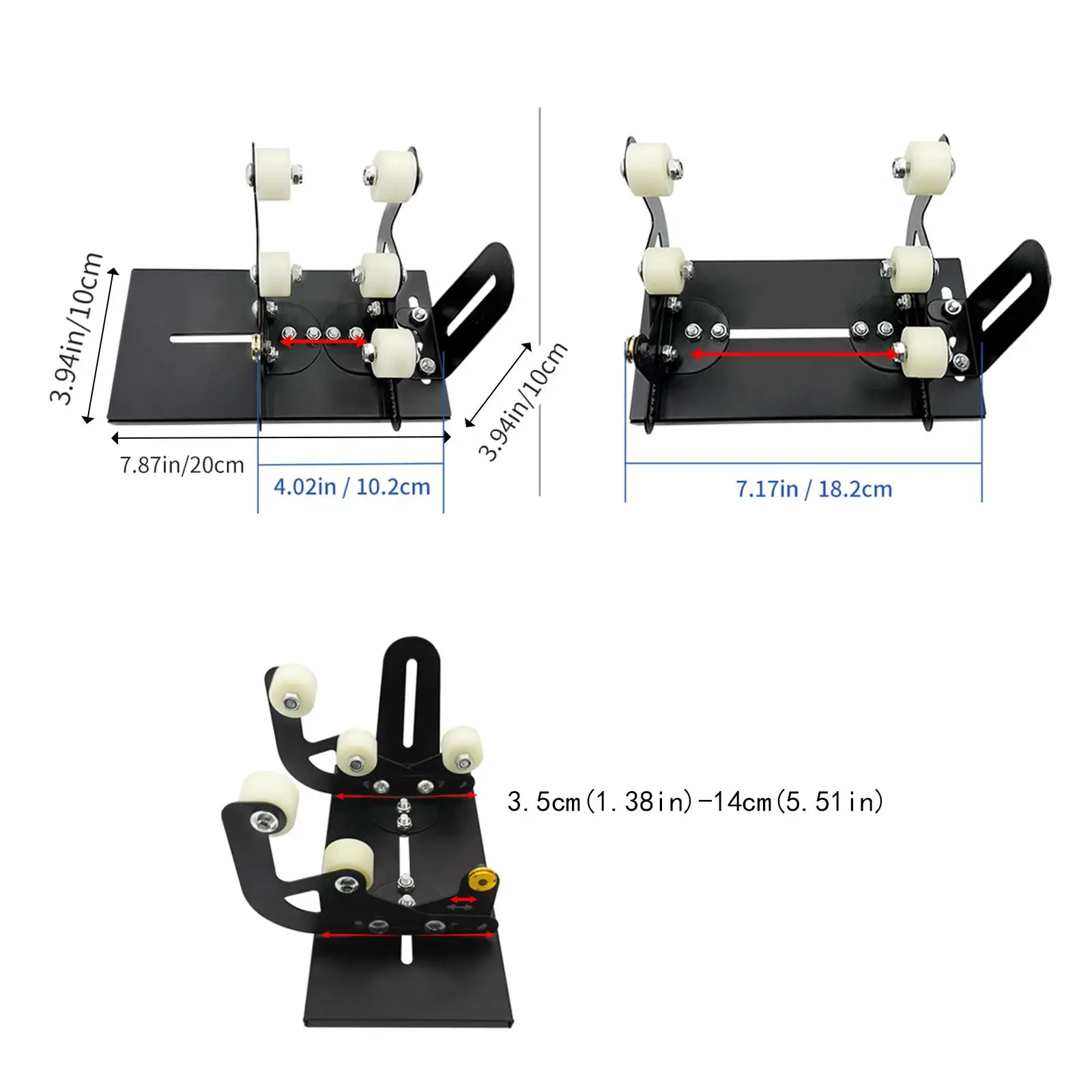 Glass Bottle Cutter Versatile for All Shapes Stainless Steel Wine Bottle Cutting Tool Cutting Holder Accessory Universal