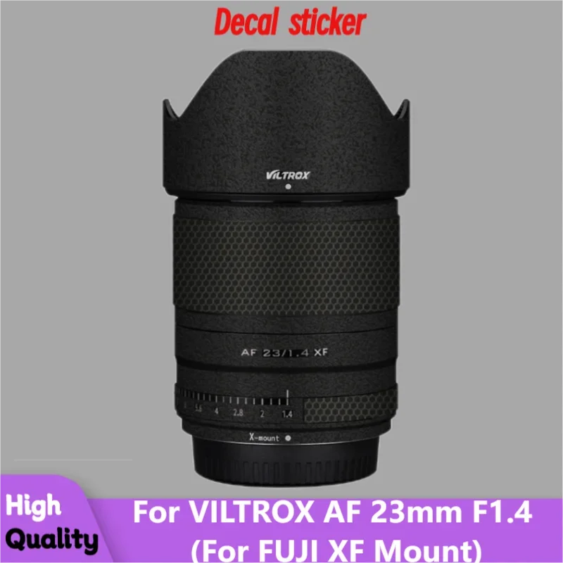 For VILTROX AF 23mm F1.4 (For FUJI XF Mount) Anti-Scratch Camera Sticker Coat Wrap Protective Film Body Protector Skin Cover