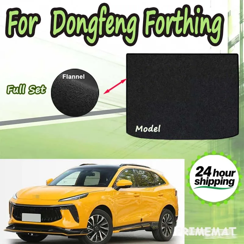 

ECOAUTO Rear Trunk Mat For Dongfeng Forthing 2021-2024 Liner Tray Pad Accessories