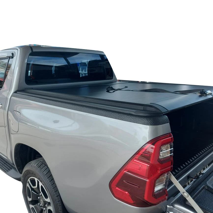 Zolionwil Manual Retractable Toyota Hilux Accessories Slide Pickup Truck Bed Tonneau Cover for Toyota Hilux 2016-2024