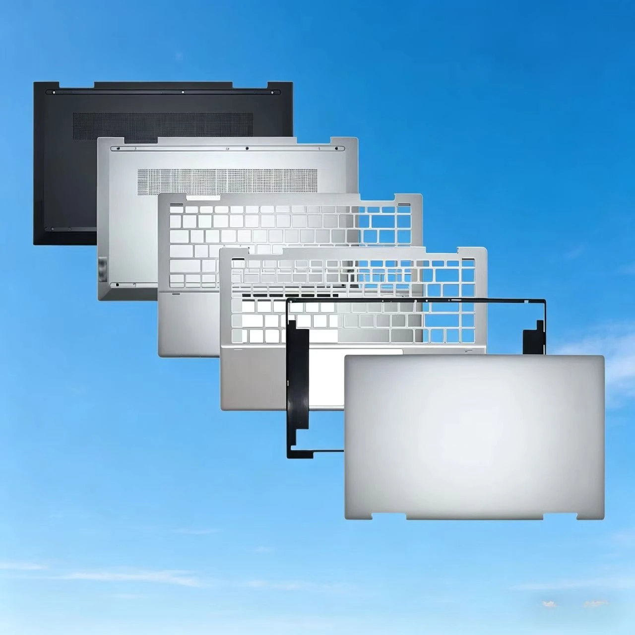 新しい-hp-pavilion-14-dy-tpn-w146-lcd-バックカバーフロントベゼルパームレストアッパーカバートップケースボトムベース下部シェル