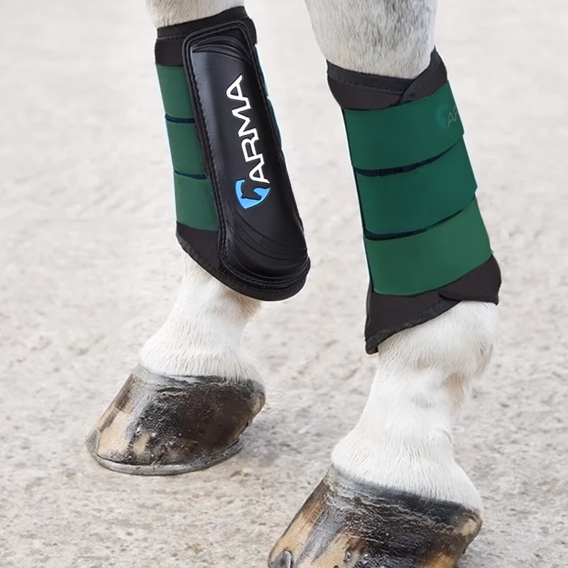 Arma All-Round Horse Leg Guard, Equipamento Equestre, Protetores de Perna para Cavalo, Anti-Colisão, Ajustável