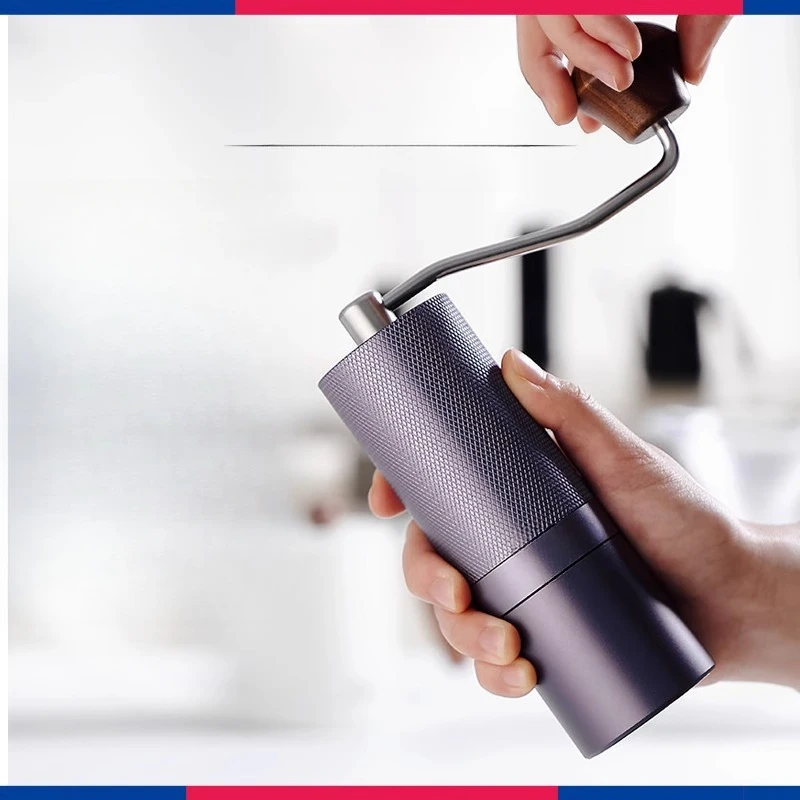 

Steel core hand crank bean grinder Coffee bean grinder Fresh grinding coffee machine Hand brewing coffee utensils