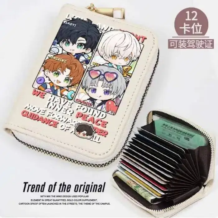 

Light And Night Evan Osborn Fashion Wallet PU Purse Card Coin Zipper Cash Holder Bag Cosplay Gift B2078 Anime