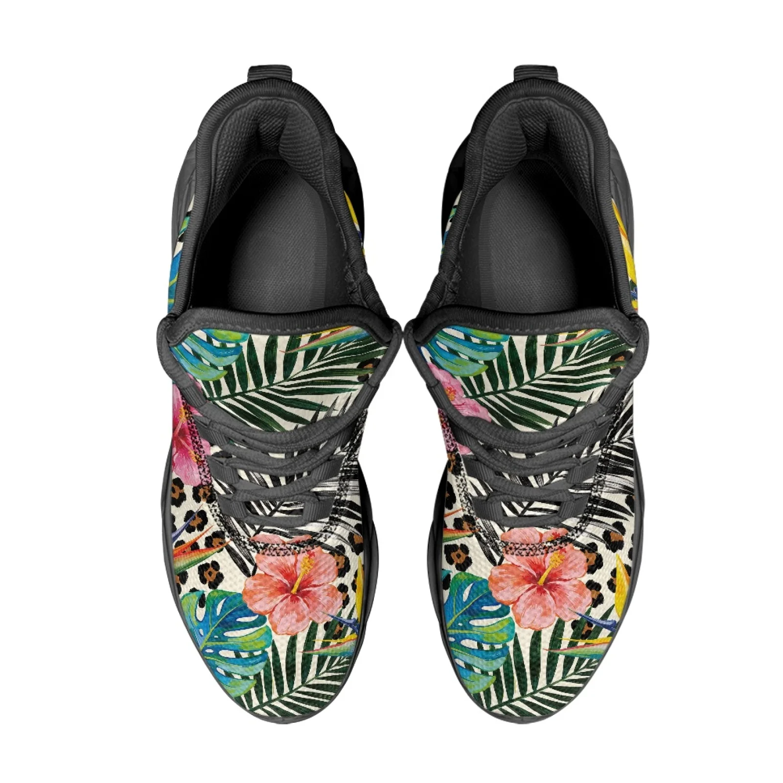 PENSTROLL PENSTROLL Floral Leopard Running Shoes Mesh & EVA Athletic Shoes Lightweight for Student 2026 New All Season